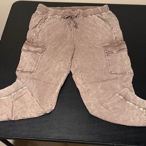 Torrid Tan Cargo Joggers